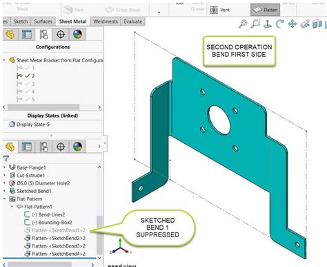 drawn sheet metal parts|sheet metal command in solidworks.